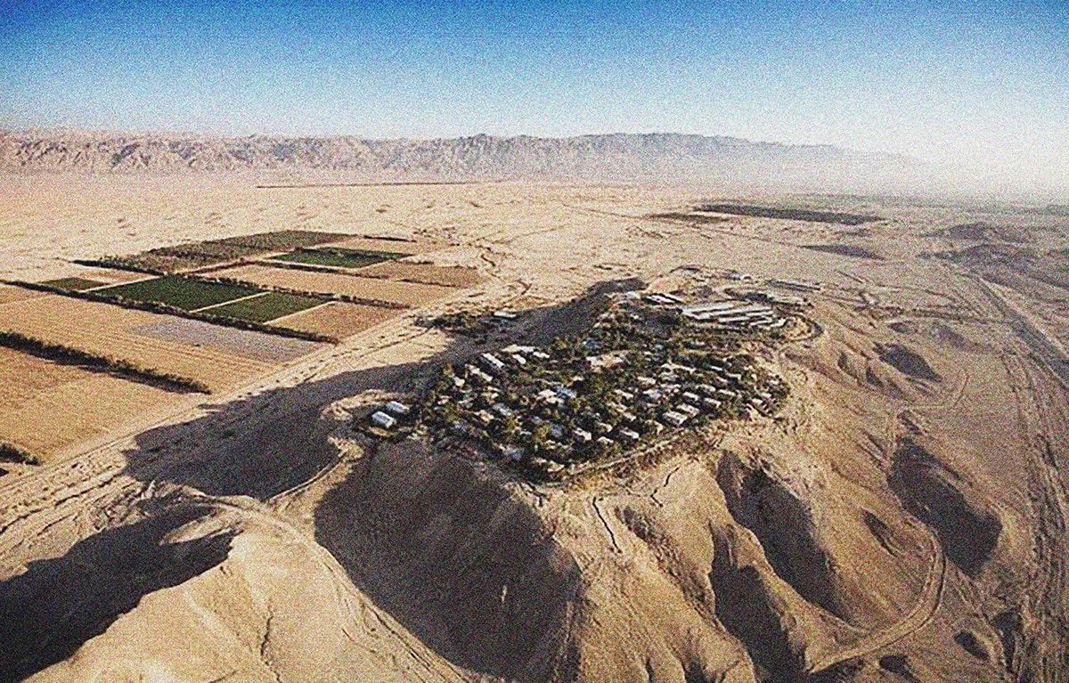 Kibbutz Grofit: A small community in the southern Israeli desert, established by high school youth in the 1960s. Originally focused on agriculture, the kibbutz later expanded into plastic production, aquaculture and, most recently, solar energy production. Kibbutzim, utopian communities with origins in socialist and Zionist ideals, today account for 9% of Israel's industrial output and 40% of its agriculture. They demonstrate that novel models of physical community building can provide value at the nation-state scale. Image: Kibbutz Grofit