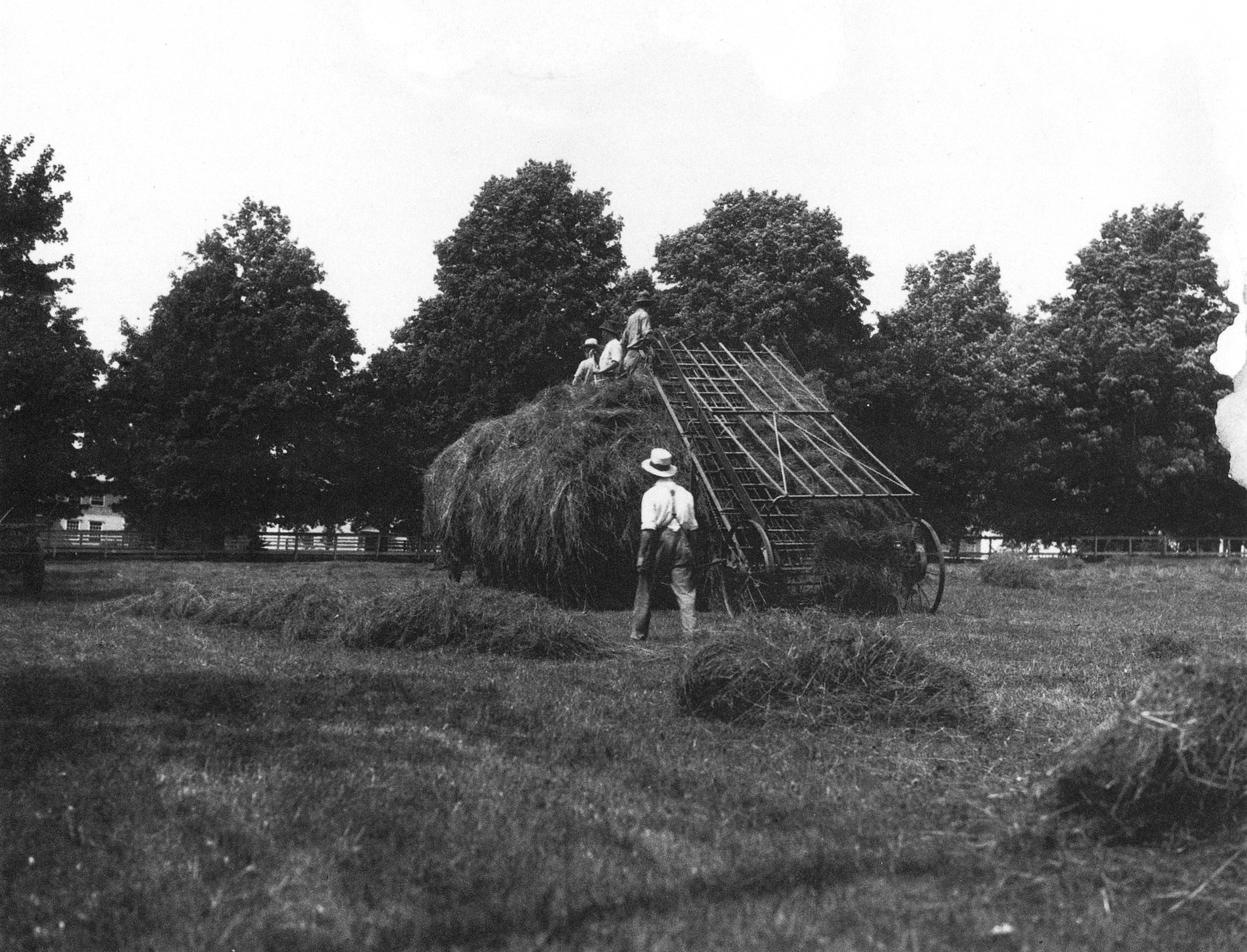 Hired hands at Canterbury Shaker Village, NH