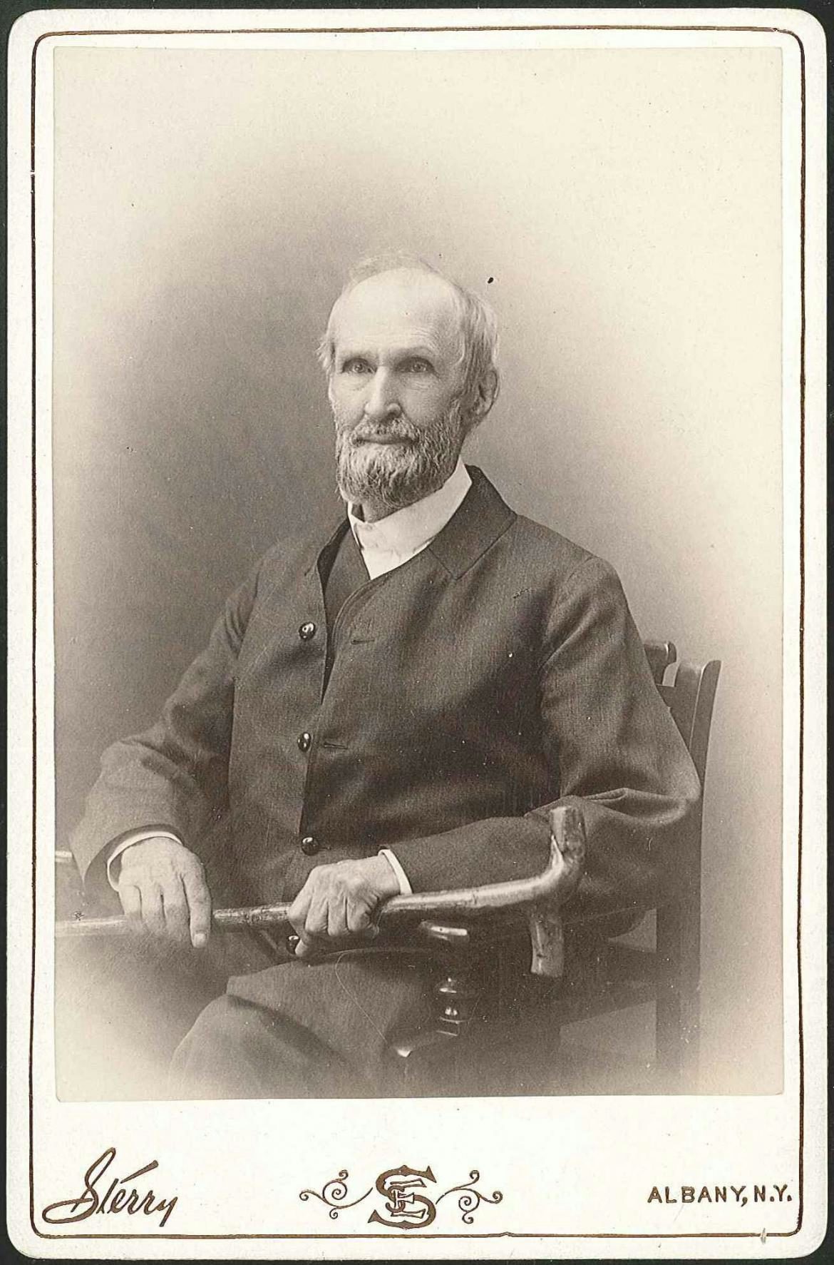 Portrait of Elder Frederick William Evans, Collection of the Shaker Museum